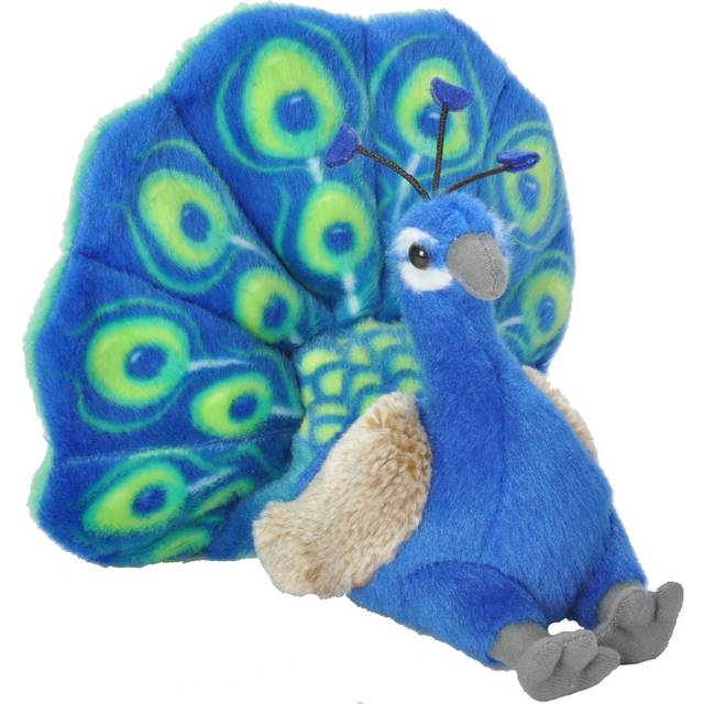 Wild Republic 13811 Wild Republic 20cm Ck-mini Plush Peacock - New Cuddlekins 8 -  new wild republic cuddlekins plush 8 peacock cuddly soft toy bird