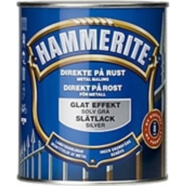 Hammerite Glatlak - Silver - 750 ml.