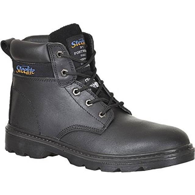 Portwest Steelite Thor Boot S3 FW11 Colour: Black, Size: UK 13 - EU 48