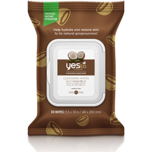 Yes To Coconut Cleansing Wipes Brown 30 Count