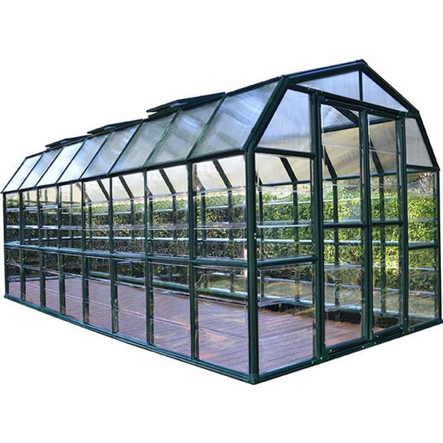 8'x16' Palram Canopia Rion Grand Gardener Large Polycarbonate Greenhouse (2.4x4.8m)