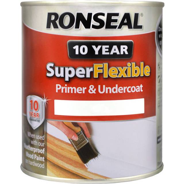 Ronseal Super Flexible Primer and Undercoat, Dark Grey 750ml
