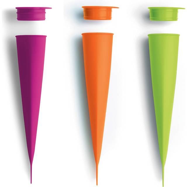 Lékué Ice Pop Lolly Moulds, Set of 3, Assorted