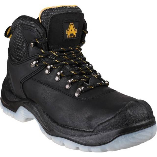 Amblers Safety FS199 Antistatic Mens Lace Up Hiker Boot - Black - Size UK 7