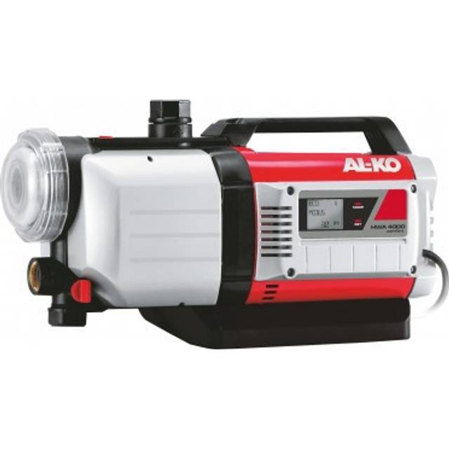 AL-KO Husvattenautomater HWA 4000 Comfort (1 000 W motoreffekt, 4 000 l/h max. flöde, 45 m max. flödeshöjd, inkl. XXL-filter)