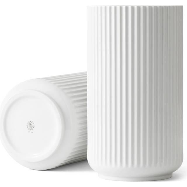 Lyngby Porcelæn - Lyngbyvasen 31 Cm - Vit