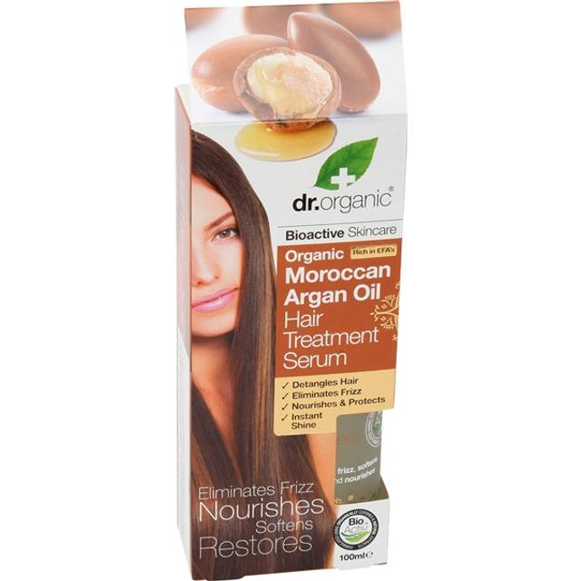 Dr Organic Moroccan Argan Oil Hair Treatment Serum 100ml