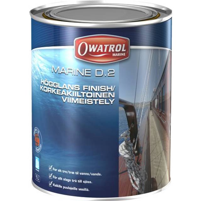 Owatrol Deks Olje D2 - Clear - 2.5 Litres