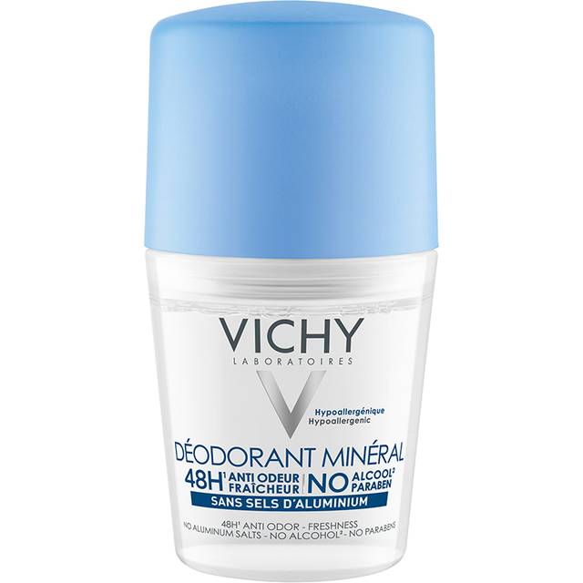 Vichy 48Hr Mineral Roll-On Deodorant For Sensitive Skin 50ml