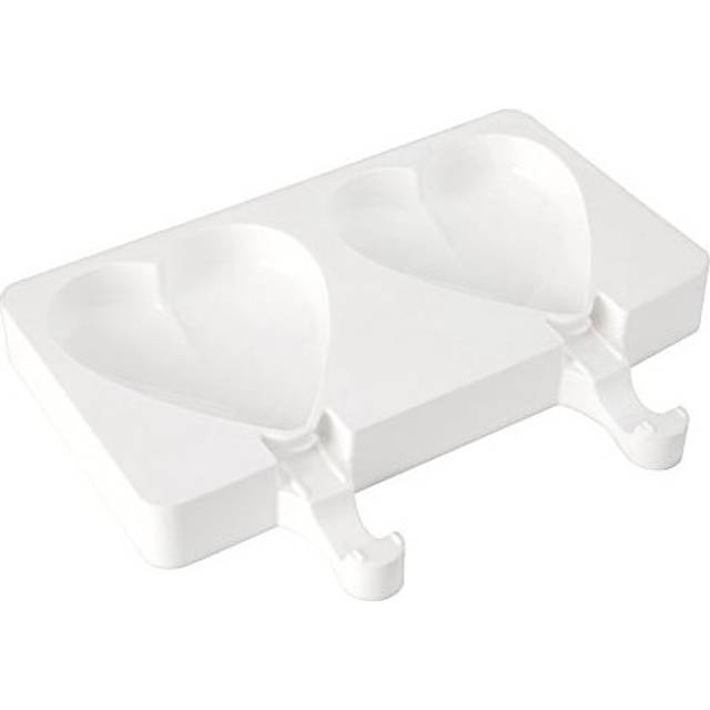 Silikonform för glass och isklubbor GEL03 Heart-ic - 192 ml