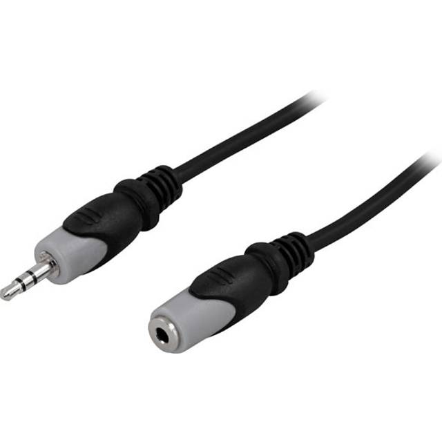 Deltaco Audio 3.5mm Male - 3.5mm Female 1m 3.5mm 3,5mm