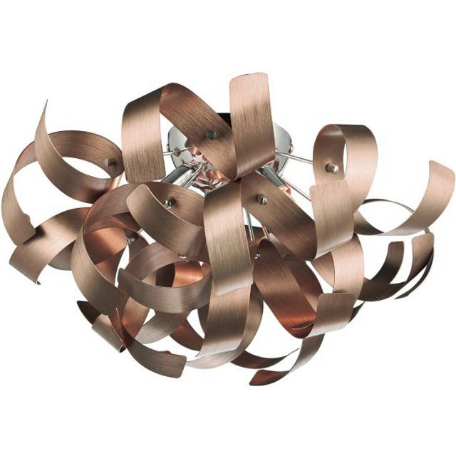 Mcelroy Flush Mount - Polished Chrome (26cm H X 40cm W X 40cm D)