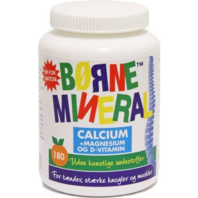 New Nordic Barnmineral Apelsinsmak Tuggtabletter - 180 Tabletter