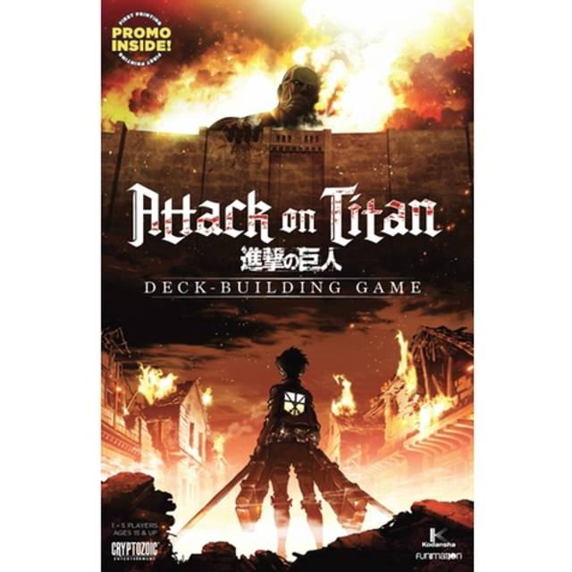 Attack On Titan Deck Building Card Game for 180 months to 192 months