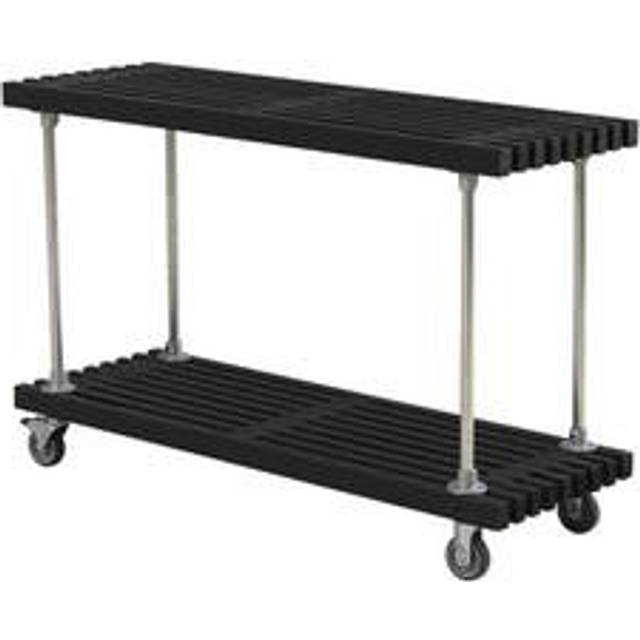 Trallbord Plus Anretter 140X49X90Cm Drivvedsfärgad