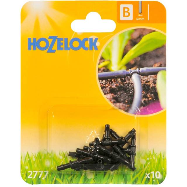 4mm Pack Of 10 T Connectors -  hozelock 10 t pack piece 4mm