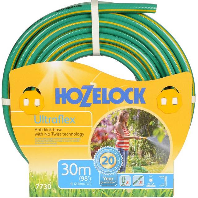 2 Hozelock 30m Ultraflex Hose