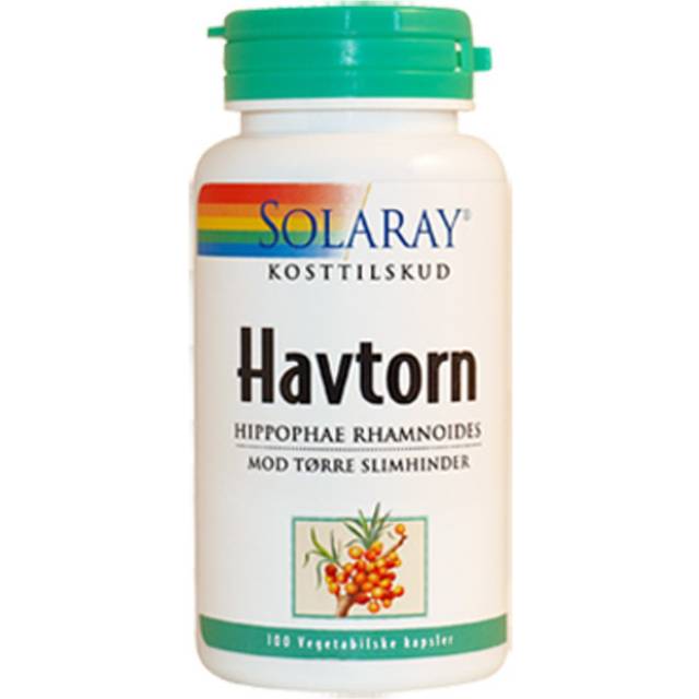 Solaray Havtorn 600 mg - 100 kapslar