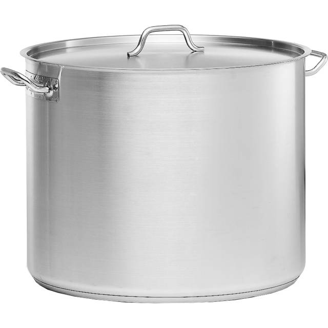 Kittel inkl lock, rostfritt, hög, 50 diameter cm, 78 liter