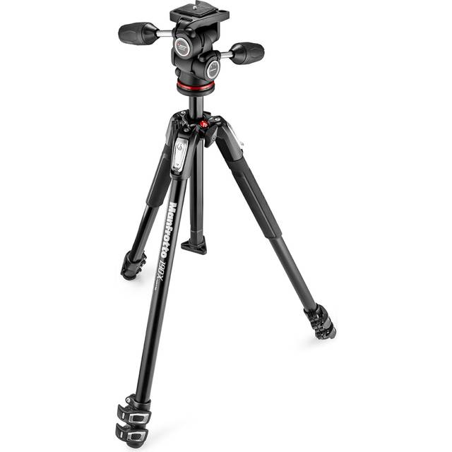 Manfrotto MK190X3 Tripod + 804 Tripod Head Kit