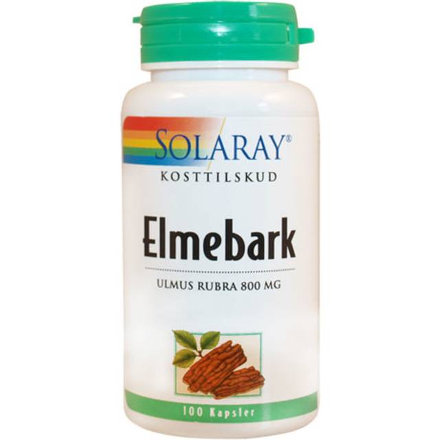 Solaray Elmebark Slippery Elm - 100 kaps.