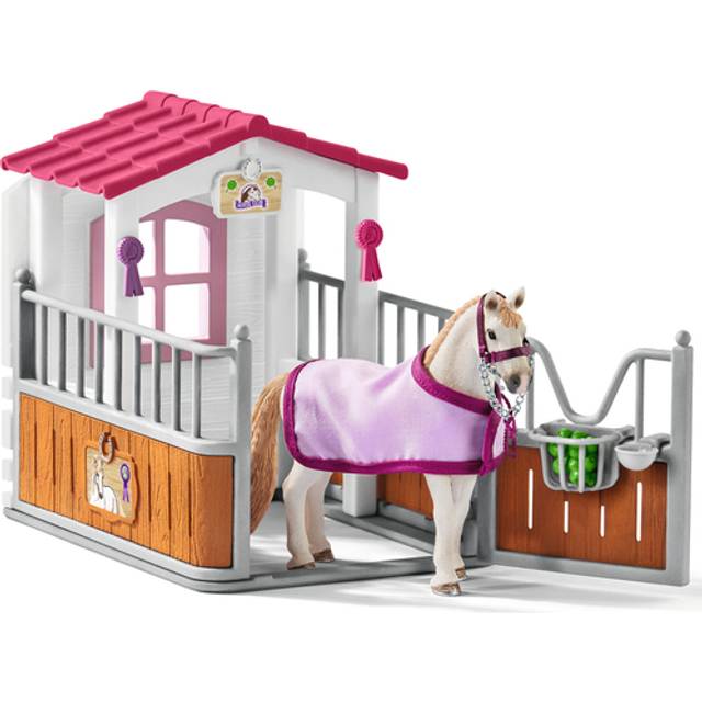 Schleich Hästbox med lusitanosto 42368