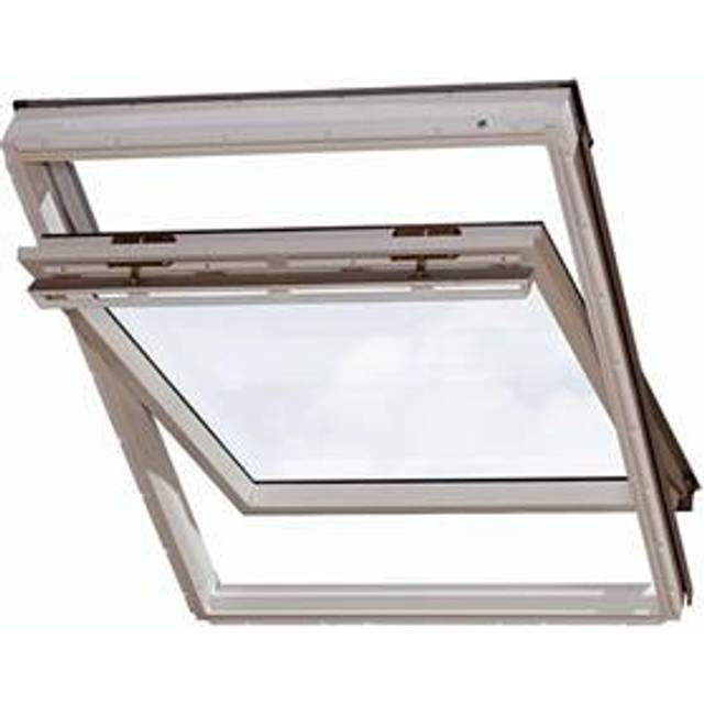 VELUX GGL PK10 2070 White Painted Centre Pivot Roof Window - 940 x 1600mm
