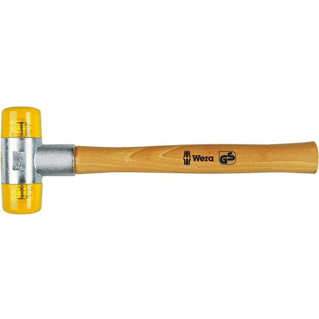 Wera 05000005001 Soft-faced Hammer With Cellidor Head Sections 250mm