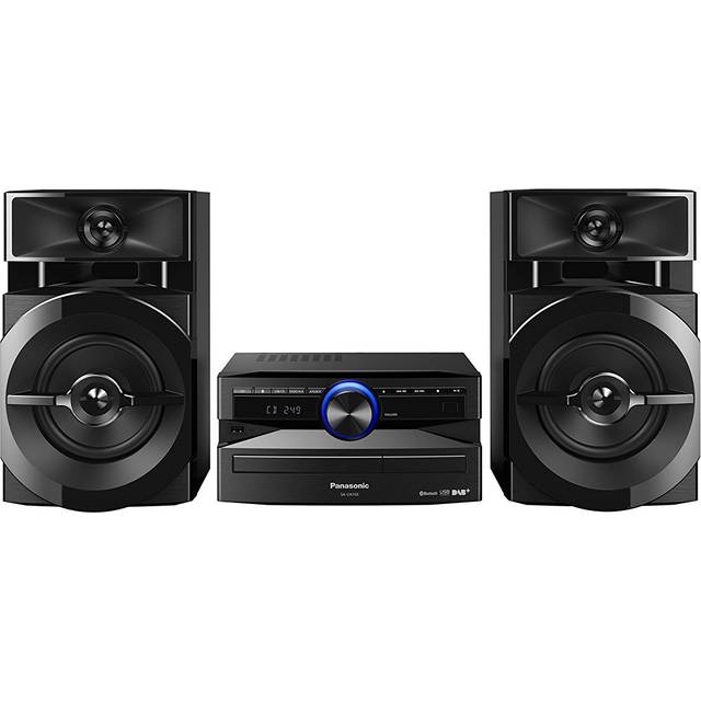 Panasonic UX100 SC-UX100E-K 300 Watt Mini Hi-Fi System with Bluetooth - Black
