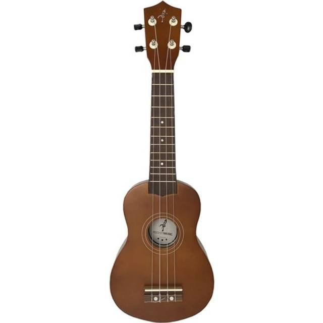 A-Star Soprano Ukulele With Aquila Strings and Bag - Natural