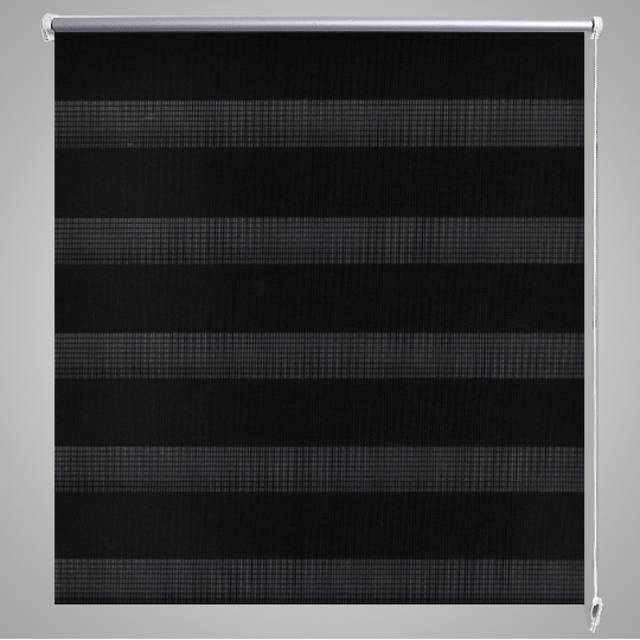 vidaXL Zebra Blind 90 x 150 cm Coffee - Brown