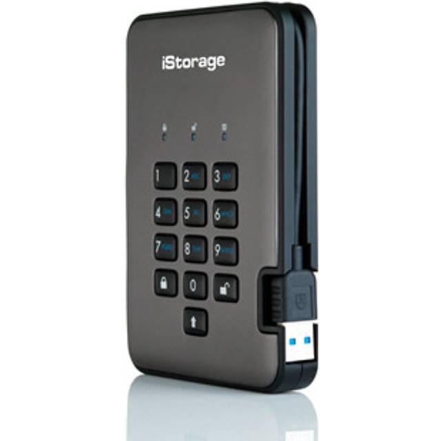 iStorage diskAshur Pro2 256-bit 500GB - Classified - Graphite