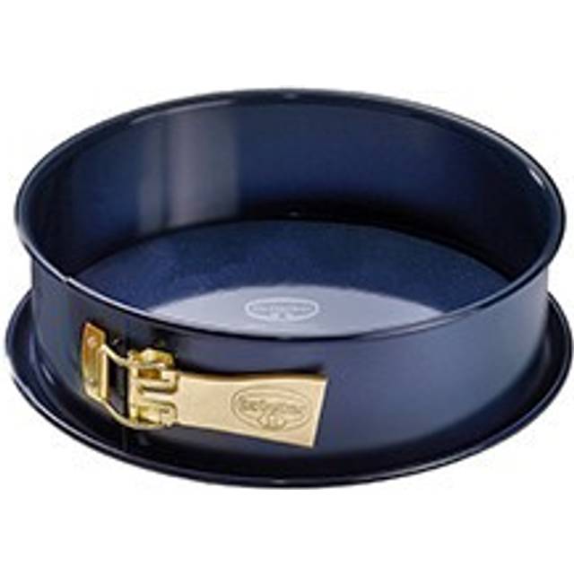 Dr. Oetker Springform Cake Tin 26cm Diameter, Round Cake Mold, Baking Pan, Cut & Scratch Resistant Flat Removable Base, Non-Stick Enamel Coating,