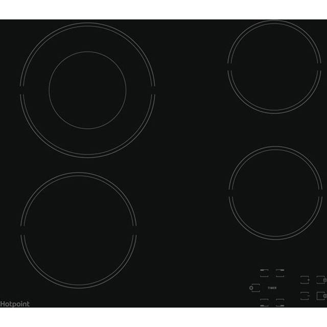 Hotpoint HR 612 C H 58cm Ceramic Hob - Black