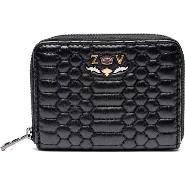 Zadig&voltaire Womens Noir (black) Matelasse Leather Wallet 1 Size - Noir (Black)