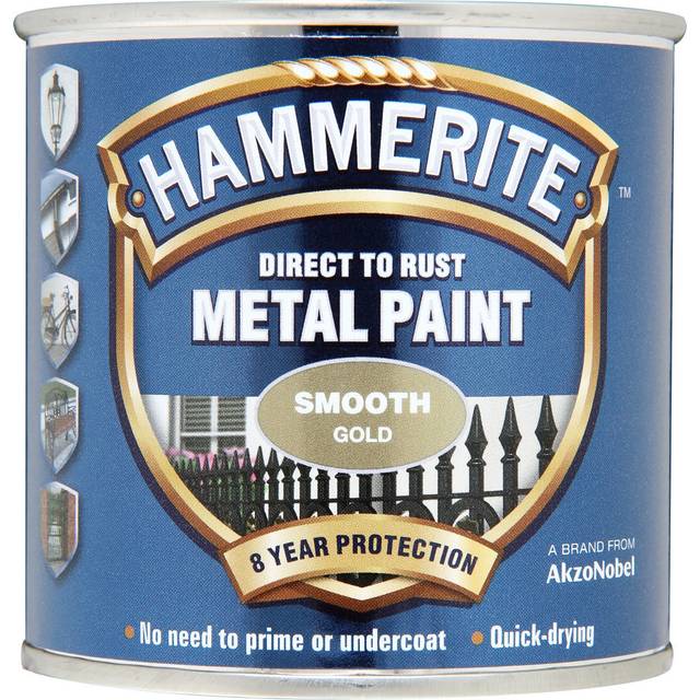 Hammerite smooth gold 750ml