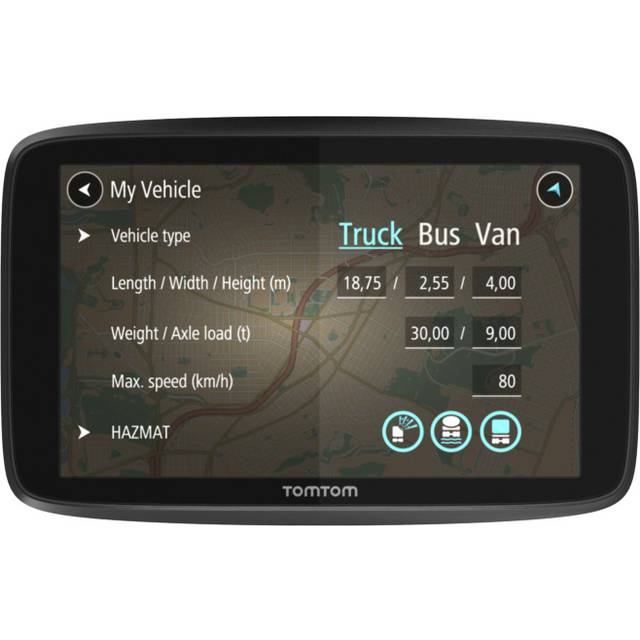 TomTom GO 620 Bil GPS, Svart, 6 tum