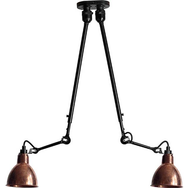 DCW - 302 Double Ceiling Lamp Black Lampe Gras
