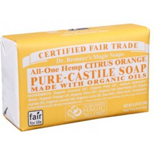 Dr. Bronner's All-One Pure-Castile Bar Soap Hemp Citrus 5 oz