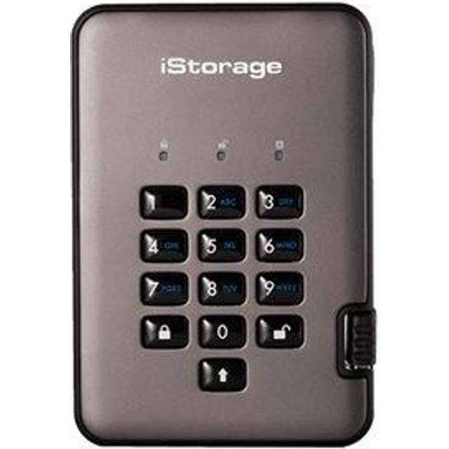 iStorage diskAshur Pro2 SSD 256-bit 1TB - Classified - Graphite