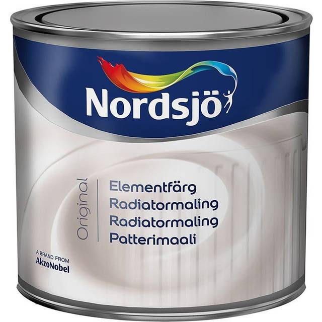 Elementfärg Original Vit Inomhus 500ml, Nordsjö