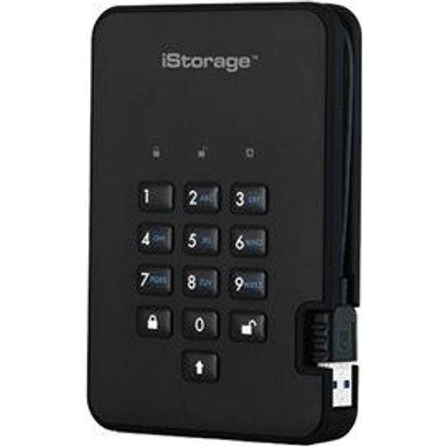 iStorage diskAshur2 SSD 256-bit 128GB - Black