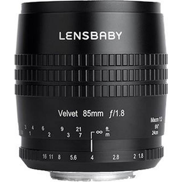 Lensbaby – Velvet 85 – för Fuji X – mjuk och sammetslen – perfekt för makro och porträtt – glödeffekt