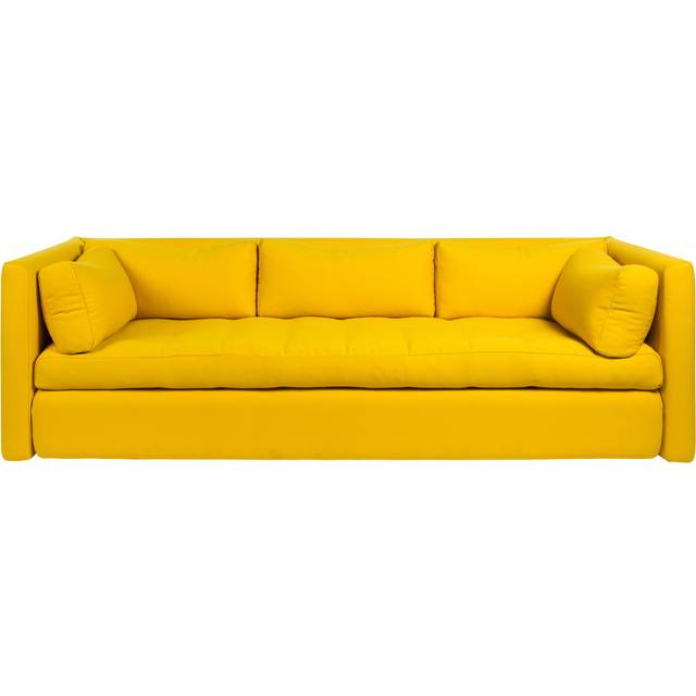 HAY - Hackney 3-Seater Sofa - creme/Bezug Stoff Steelcut 240/BxHxT 254x75x96cm (75.0 x 254.0 x 96.0cm)
