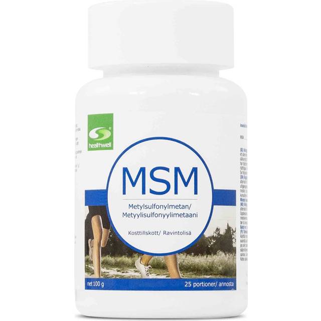 Healthwell MSM Pulver, 100 g
