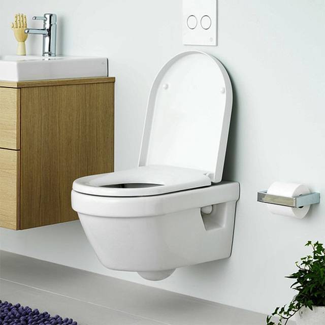 Vägghängd Toalett Gustavsberg 5G84 Hygienic Flush Exkl Fixtu