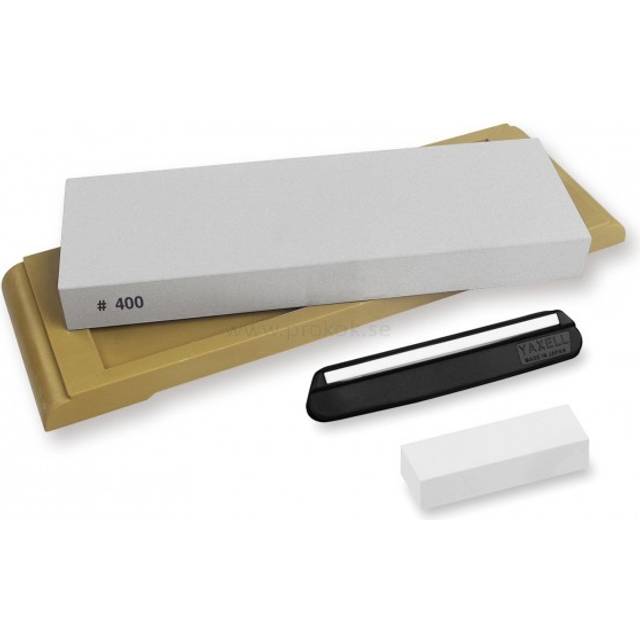 Yaxell Yaxell medelgrov slipsten set 1000 grit - Gul