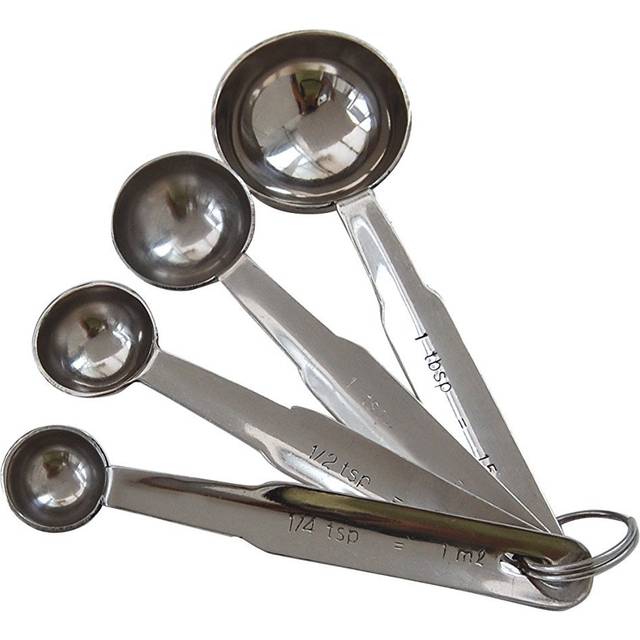 de Buyer measuring spoon set 4-piece - stainless steel