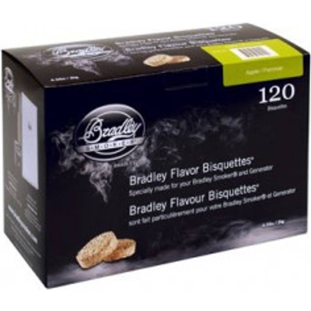Bradley Apple Flavour Bisquettes 120 Pack