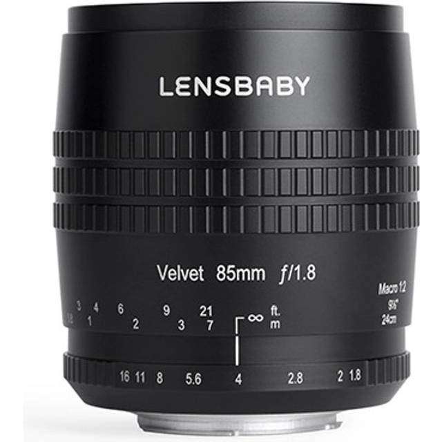 Lensbaby Velvet 85 Black Canon | ✅ 5 years warranty